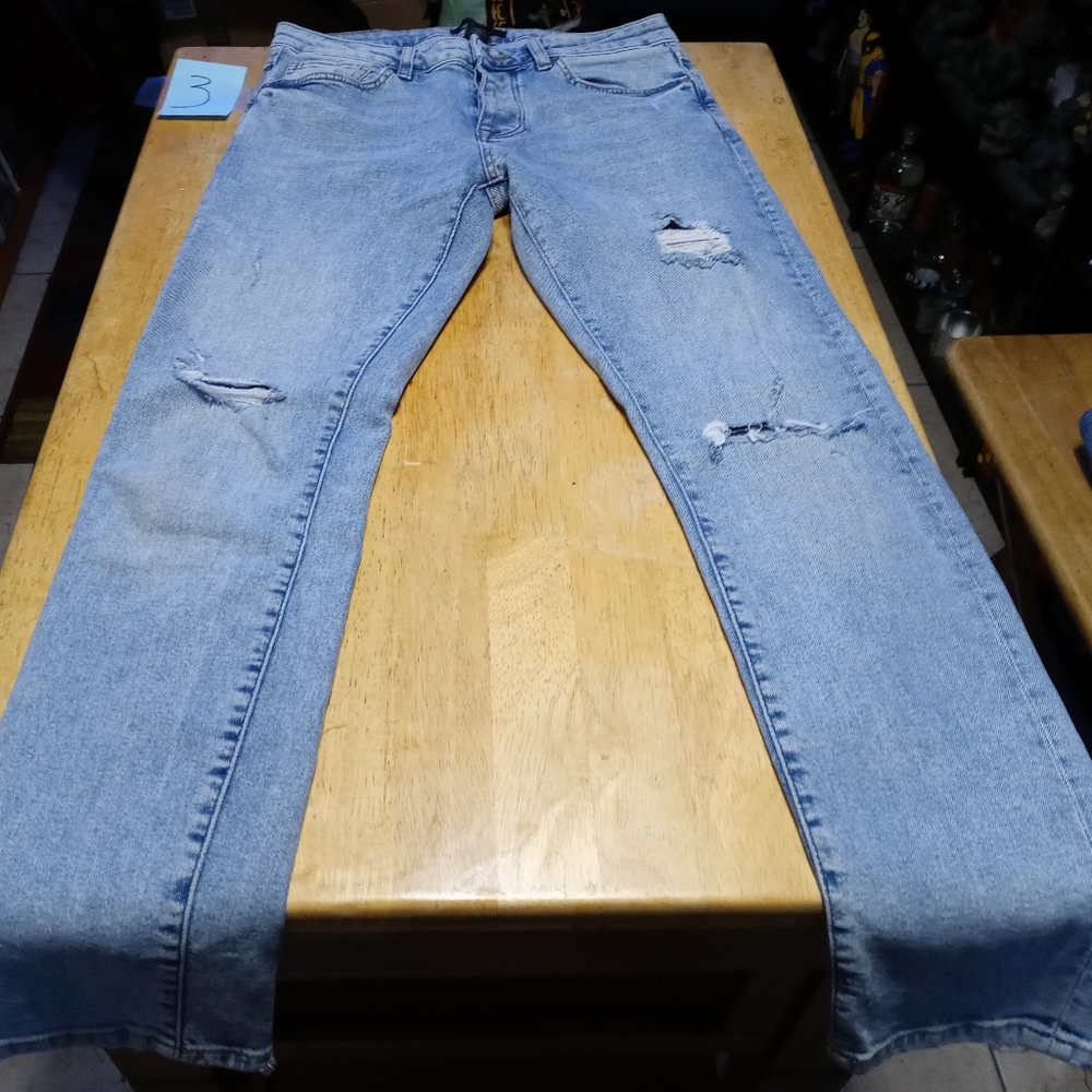 Men's Forever 21 Denim Jeans Light blue wash size 32